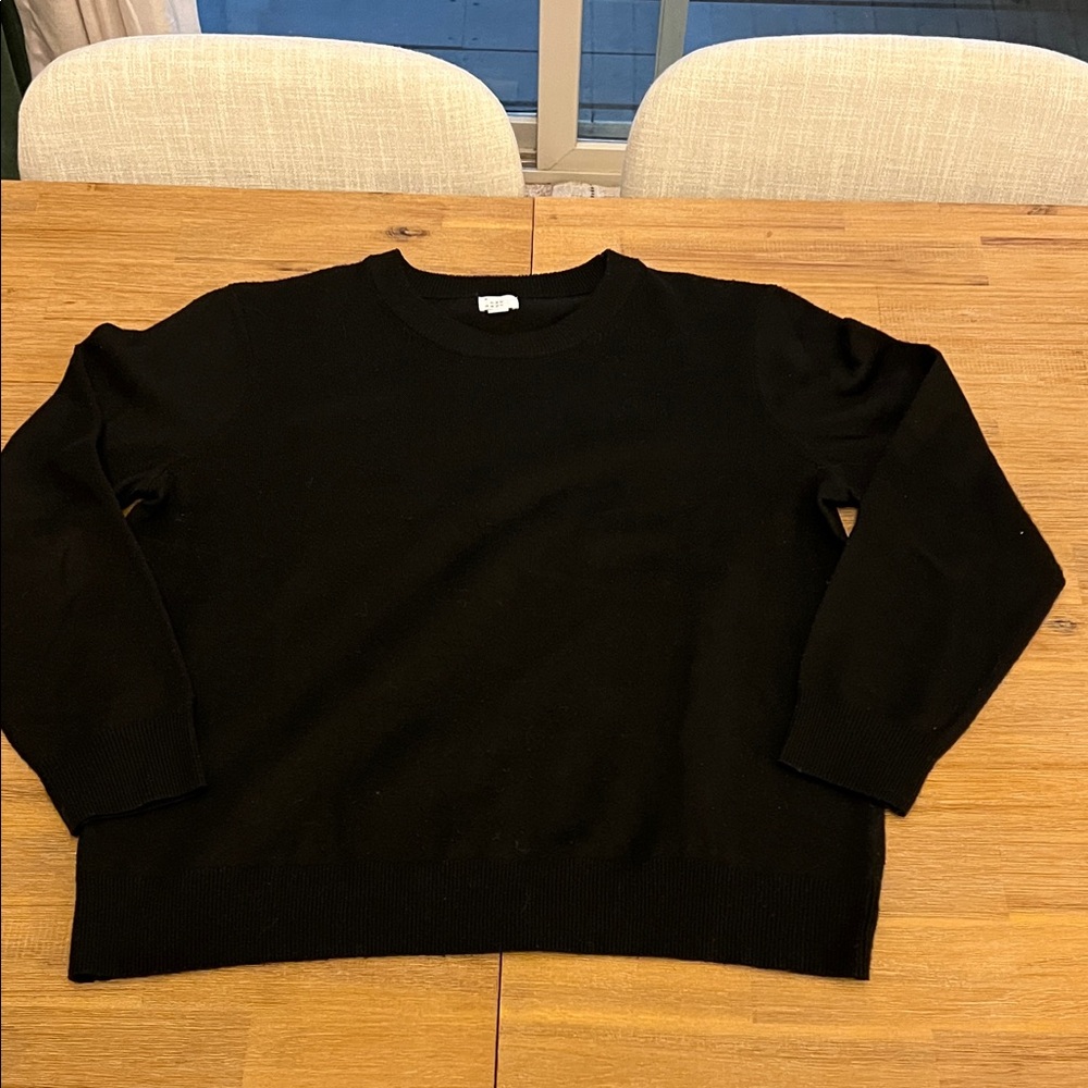 a new day Black Knit Sweater